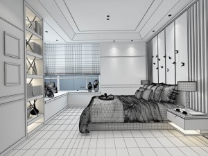 stylish master bedroom design 90 Modelo 3D