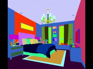 stylish master bedroom design 91 3D 모델