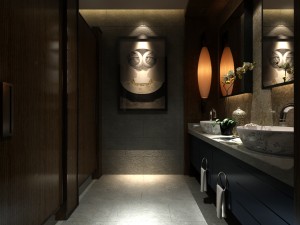bathroom design complete model 02 3D Model