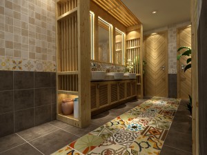 bathroom design complete model 04 3D Model
