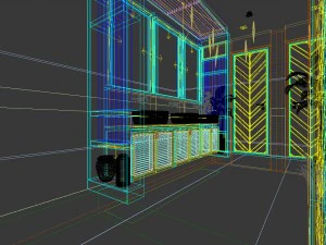 bathroom design complete model 04 3D Model