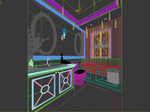 bathroom design complete model 06 3D 모델