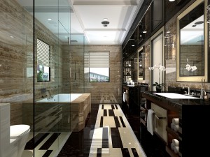 bathroom design complete model 07 3D Model