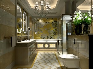 bathroom design complete model 08 Modelo 3D