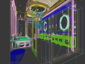 bathroom design complete model 09 3D Модель