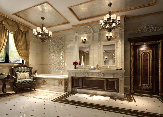 bathroom design complete model 12 3D Model .c4d .max .obj .3ds .fbx .stl .blend 