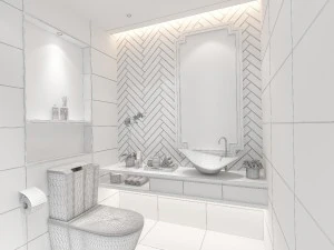 bathroom design complete model 15 3D Model