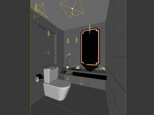 bathroom design complete model 15 3D Model