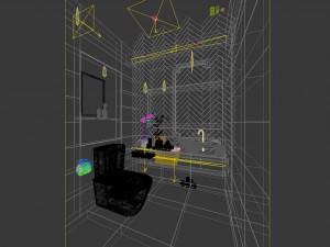 bathroom design complete model 15 3D Model