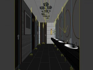 bathroom design complete model 16 3D Model