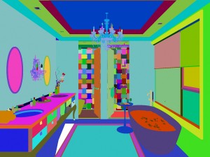bathroom design complete model 17 3Dモデル