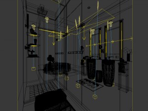bathroom design complete model 18 3D 모델