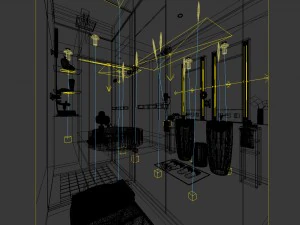 bathroom design complete model 18 3D Model