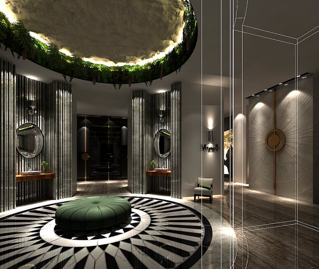 bathroom design complete model 19 3D मॉडल .c4d .max .obj .3ds .fbx .stl .blend 