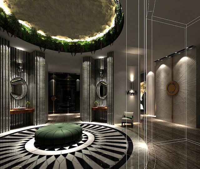 bathroom design complete model 19 3D Model .c4d .max .obj .3ds .fbx .stl .blend 