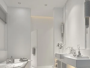 bathroom design complete model 20 3D Model