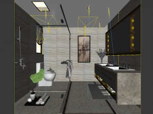 bathroom design complete model 21 Modelo 3D