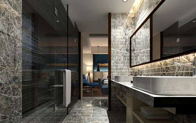 bathroom design complete model 22 3D Model .c4d .max .obj .3ds .fbx .stl .blend 