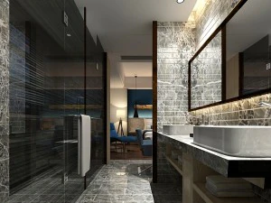 Badezimmerdesign Komplettmodell 22 3D Modell