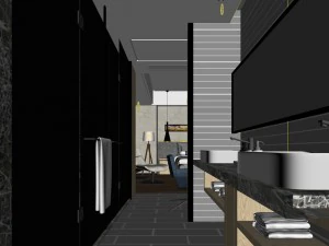 bathroom design complete model 22 3D Model