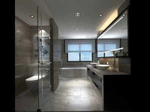 projeto de banheiro modelo completo 23 Modelo 3D