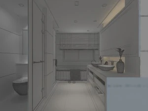 bathroom design complete model 23 3D Model