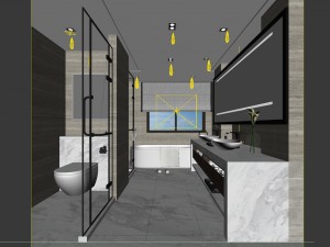 bathroom design complete model 23 3D मॉडल