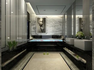 バスルームデザイン完成モデル25 3Dモデル