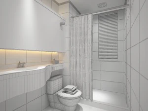 bathroom design complete model 27 3D Model
