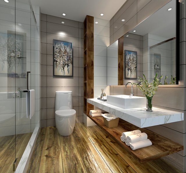 bathroom design complete model 29 Modelo 3D .c4d .max .obj .3ds .fbx .stl .blend 