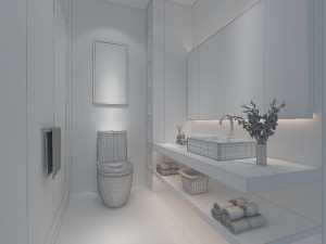 bathroom design complete model 29 Modelo 3D