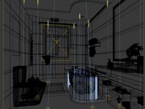 bathroom design complete model 30 Modello 3D