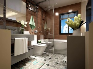 bathroom design complete model 43 Modelo 3D