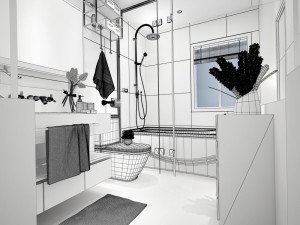 bathroom design complete model 43 3D Модель