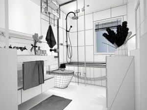 bathroom design complete model 43 3D Model