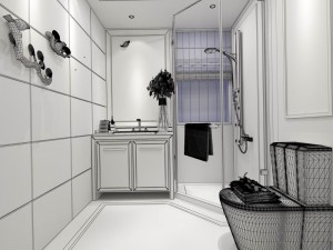 bathroom design complete model 44 3D Model