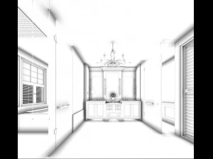 bathroom design complete model 45 3D Model