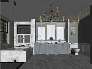 bathroom design complete model 45 3D 模型