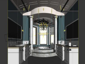 bathroom design complete model 46 3D Model