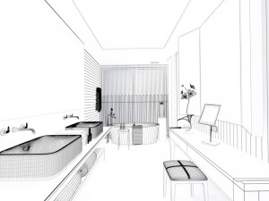 bathroom design complete model 47 3D Model