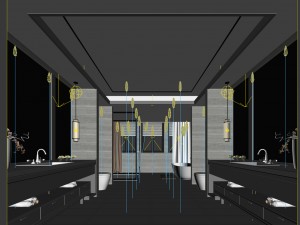 bathroom design complete model 49 Modèle 3D