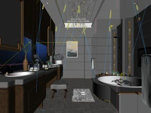 bathroom design complete model 51 3D Model