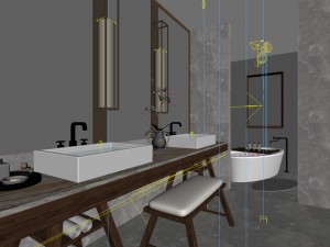 bathroom design complete model 52 3Dモデル