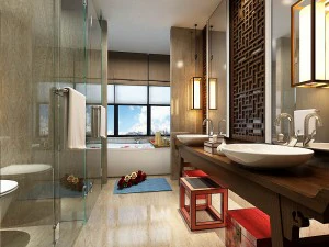 salle de bain design compl&egrave;te mod&egrave;le 53 Modèle 3D