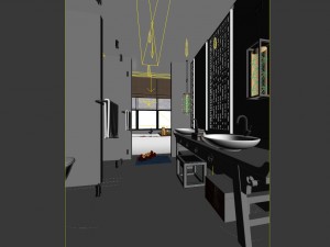 bathroom design complete model 53 3D 모델