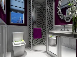 bagno completo di design modello 55 Modello 3D