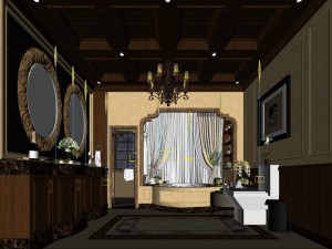 bathroom design complete model 56 Modelo 3D