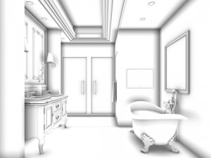 bathroom design complete model 57 3D मॉडल