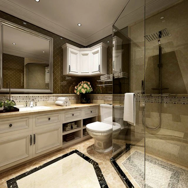 bathroom design complete model 58 3D Model .c4d .max .obj .3ds .fbx .stl .blend 