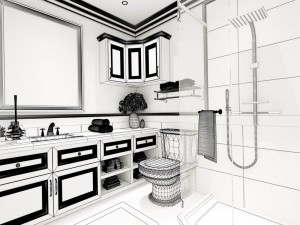 bathroom design complete model 58 3D Model